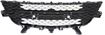 Mazda Center Bumper Grille-Chrome, Plastic, Replacement REPM015338