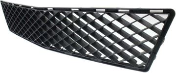 Mercedes Benz Center Bumper Grille-Textured Black, Plastic, Replacement REPM015342