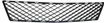 Mercedes Benz Center Bumper Grille-Textured Black, Plastic, Replacement REPM015342