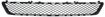 Mercedes Benz Bumper Grille-Textured Black, Plastic, Replacement REPM015346