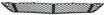 Mercedes Benz Center Bumper Grille-Textured Black, Plastic, Replacement REPM015347