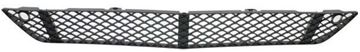 Mercedes Benz Center Bumper Grille-Textured Black, Plastic, Replacement REPM015347