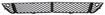 Mercedes Benz Center Bumper Grille-Textured Black, Plastic, Replacement REPM015347