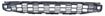 Mitsubishi Lower Bumper Grille-Primed, Plastic, Replacement REPM015351Q