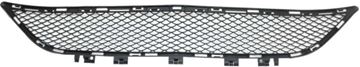 Mercedes Benz Center Bumper Grille-Textured Black, Plastic, Replacement REPM015352Q