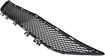 Mercedes Benz Center Bumper Grille-Textured Black, Plastic, Replacement REPM015352Q