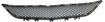 Mercedes Benz Center Bumper Grille-Textured Black, Plastic, Replacement REPM015352Q