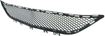 Mercedes Benz Center Bumper Grille-Textured Black, Plastic, Replacement REPM015352