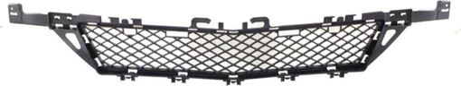 Mercedes Benz Bumper Grille-Textured Black, Plastic, Replacement REPM015353