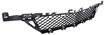 Mercedes Benz Bumper Grille-Textured Black, Plastic, Replacement REPM015353