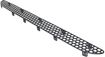 Mercedes Benz Bumper Grille-Textured Black, Plastic, Replacement REPM015354