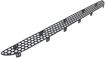 Mercedes Benz Bumper Grille-Textured Black, Plastic, Replacement REPM015354