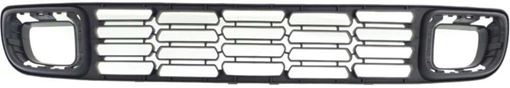 Mini Center Bumper Grille-Textured Black, Plastic, Replacement REPM015355