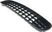 Mini Center Bumper Grille-Textured Black, Plastic, Replacement REPM015356