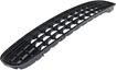 Mini Center Bumper Grille-Textured Black, Plastic, Replacement REPM015356