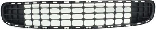 Mini Center Bumper Grille-Textured Black, Plastic, Replacement REPM015357