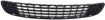 Mini Center Bumper Grille-Textured Black, Plastic, Replacement REPM015357