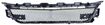 Mercedes Benz Center Bumper Grille-Textured Black, Plastic, Replacement REPM015359