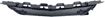 Mercedes Benz Center Bumper Grille-Textured Black, Plastic, Replacement REPM015359