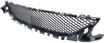 Mercedes Benz Center Bumper Grille-Textured Black, Plastic, Replacement REPM015361