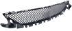 Mercedes Benz Center Bumper Grille-Textured Black, Plastic, Replacement REPM015361