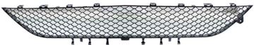 Mercedes Benz Center Bumper Grille-Textured Black, Plastic, Replacement REPM015362