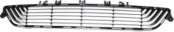 Mercedes Benz Center Bumper Grille-Textured Black, Plastic, Replacement REPM015363Q