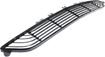 Bumper Grille, E-Class 14-16 Front Bumper Grille, Center, Textured Black, W/O Amg Pkg, (Exc. Hybrid Model), Sedan/Wagon, Replacement REPM015363