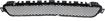 Mercedes Benz Center Bumper Grille-Textured Black, Plastic, Replacement REPM015367Q