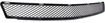 Mercedes Benz Center Bumper Grille-Textured Black, Plastic, Replacement REPM015369