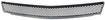 Mercedes Benz Center Bumper Grille-Textured Black, Plastic, Replacement REPM015369