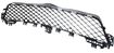 Mercedes Benz Center Bumper Grille-Black, Plastic, Replacement REPM015371