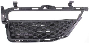 Mercedes Benz Passenger Side Bumper Grille-Textured Black, Plastic, Replacement REPM015503