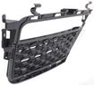 Mercedes Benz Passenger Side Bumper Grille-Textured Black, Plastic, Replacement REPM015503