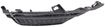 Mercedes Benz Passenger Side Bumper Grille-Textured Black, Plastic, Replacement REPM015503