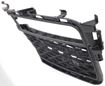 Mercedes Benz Driver Side Bumper Grille-Textured Black, Plastic, Replacement REPM015504