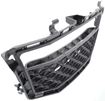 Mercedes Benz Driver Side Bumper Grille-Textured Black, Plastic, Replacement REPM015504