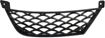 Passenger Side Bumper Grille Replacement-Textured Black, Plastic, Replacement REPM015513