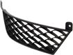 Passenger Side Bumper Grille Replacement-Textured Black, Plastic, Replacement REPM015513