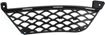 Passenger Side Bumper Grille Replacement-Textured Black, Plastic, Replacement REPM015513