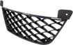 Mercedes Benz Driver Side Bumper Grille-Textured Black, Plastic, Replacement REPM015514