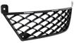 Mercedes Benz Driver Side Bumper Grille-Textured Black, Plastic, Replacement REPM015514