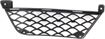 Mercedes Benz Driver Side Bumper Grille-Textured Black, Plastic, Replacement REPM015514