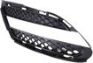 Mercedes Benz Driver Side Bumper Grille-Black, Plastic, Replacement REPM015516