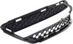 Mercedes Benz Driver Side Bumper Grille-Black, Plastic, Replacement REPM015516