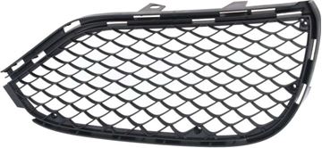 Mercedes Benz Passenger Side Bumper Grille-Textured Black, Plastic, Replacement REPM015529