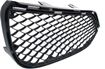 Mercedes Benz Driver Side Bumper Grille-Textured Black, Plastic, Replacement REPM015530