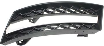 Mercedes Benz Passenger Side Bumper Grille-Textured Black, Plastic, Replacement REPM015531