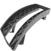 Mercedes Benz Passenger Side Bumper Grille-Textured Black, Plastic, Replacement REPM015531