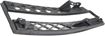 Mercedes Benz Passenger Side Bumper Grille-Textured Black, Plastic, Replacement REPM015531